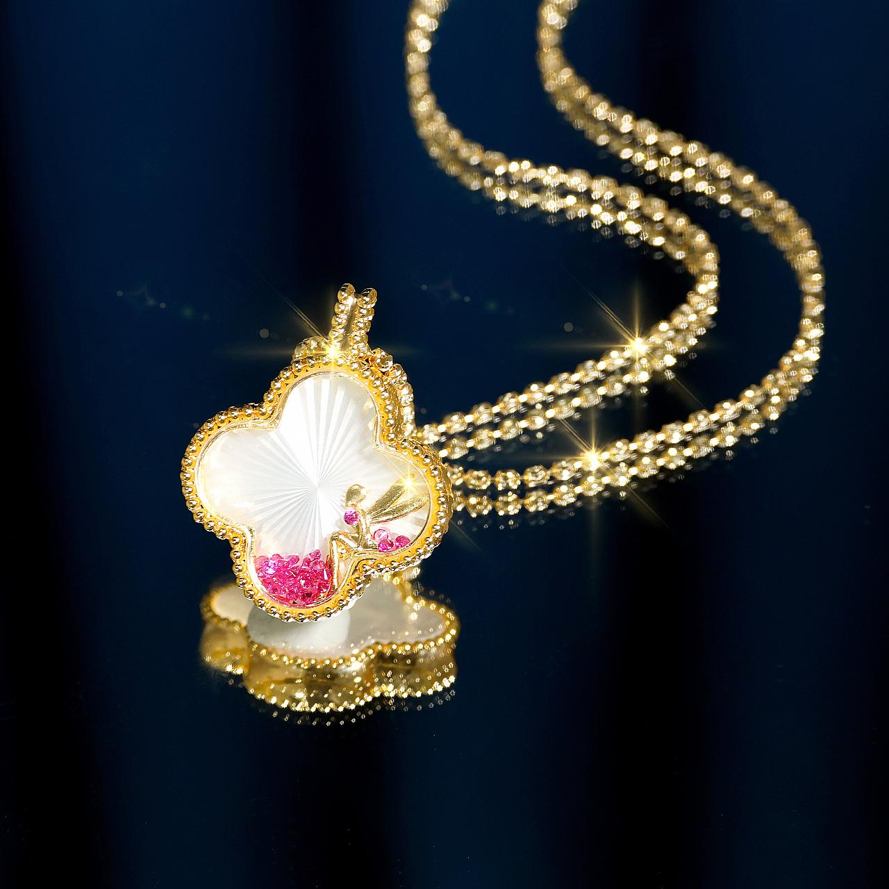 珠宝产品摄影 - 项链吊坠系列