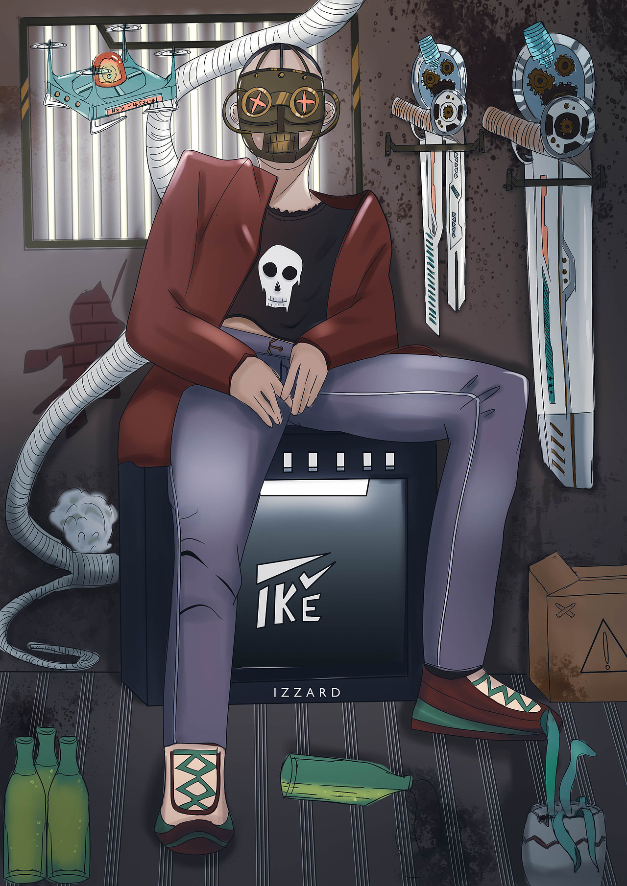 废土生活（图ZMzA5Njc3NDE2） - 创作习作 - 站酷设计师IZZARD原创素材 - 站酷ZCOOL