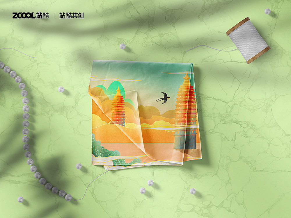 “塞上江南”银川城市旅游文化品牌形象设计（图ZMzMyNzQzOTcy） - 海报 - 站酷设计师黎慕H原创素材 - 站酷ZCOOL