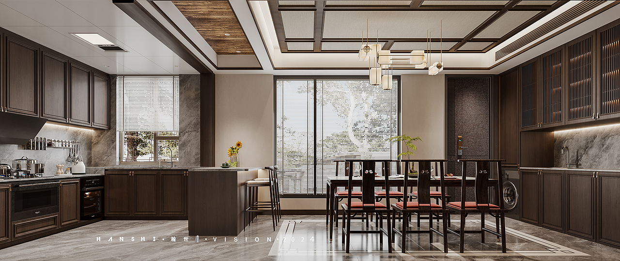 新中式家装-瀚世表现