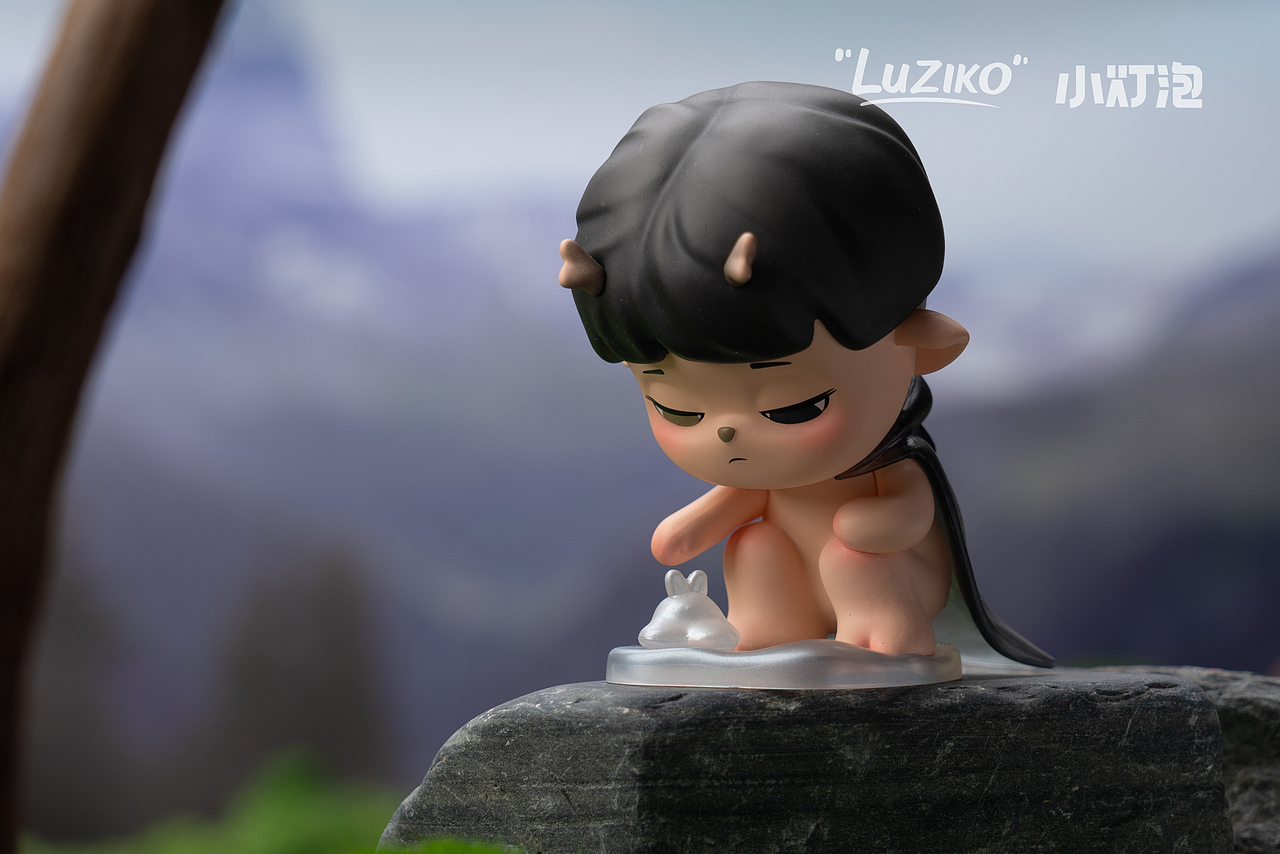 盲盒摄影 鹿豆子LUZIKO潮萌动物系列 摄影视觉策划