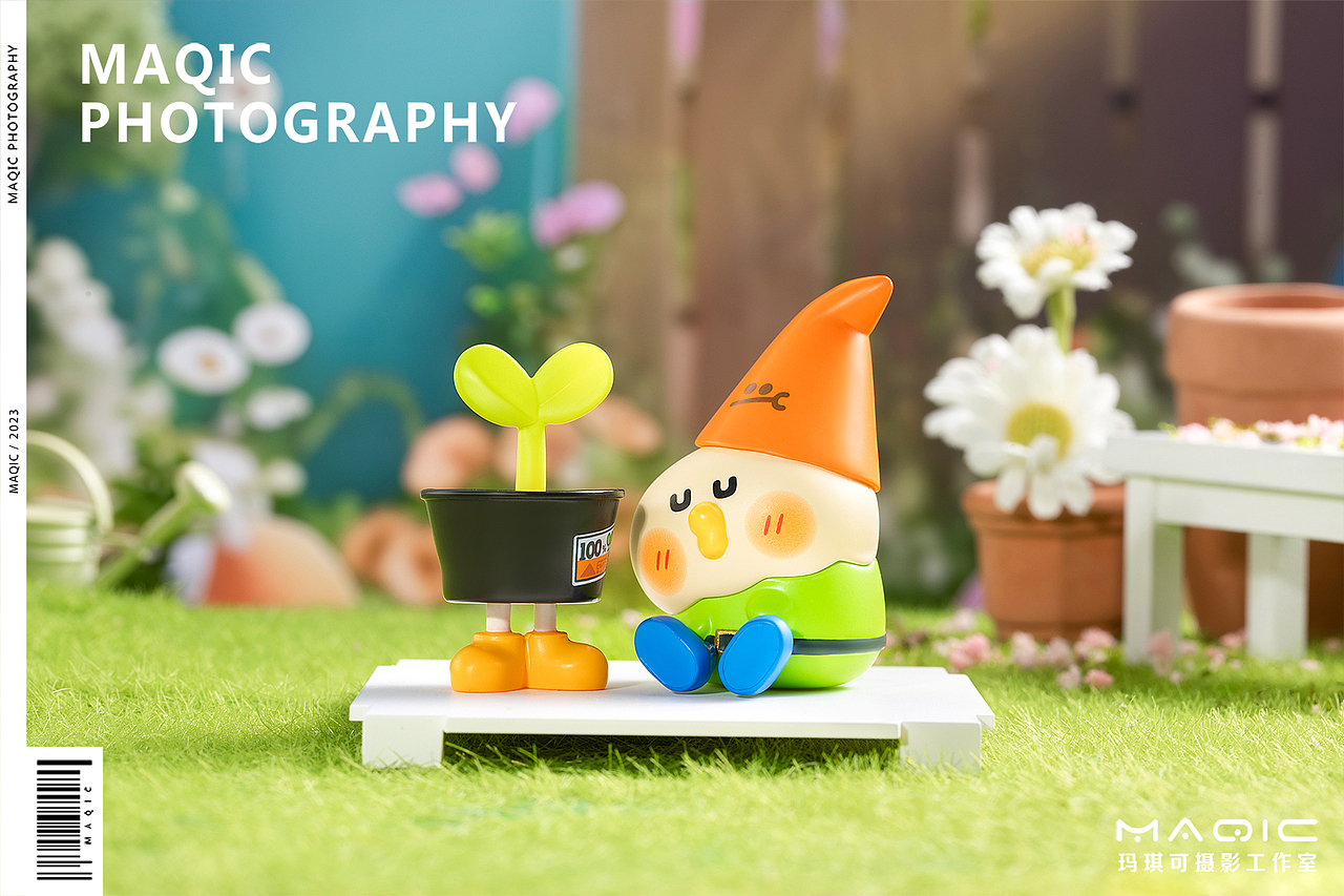 萌趣《BEBE盆栽系列》盲盒拍摄——潮玩盲盒摄影