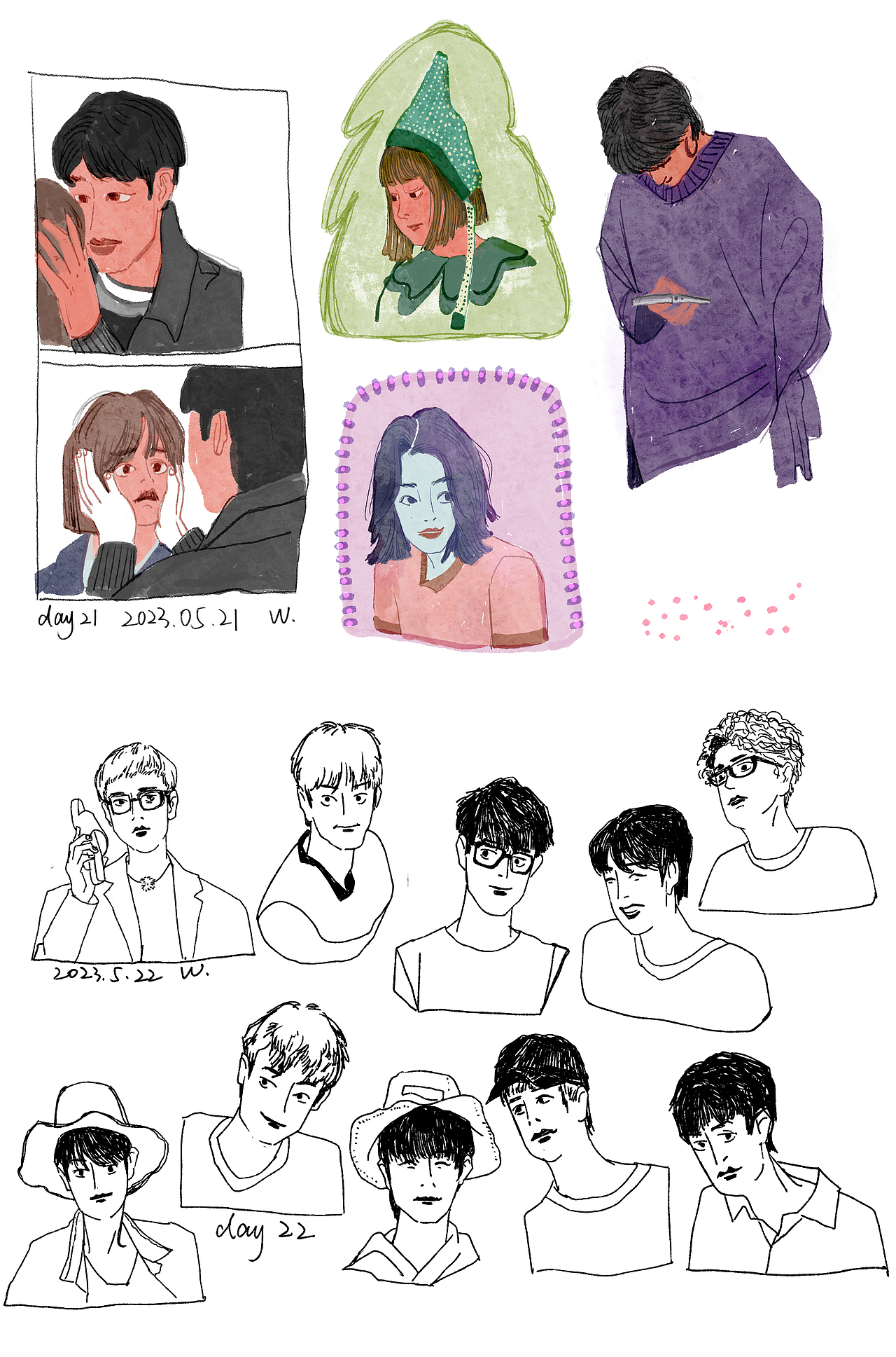 不存在的肖像美术馆（图ZMzQxNzg4ODgw） - 创作习作 - 站酷设计师会飞的小王原创素材 - 站酷ZCOOL