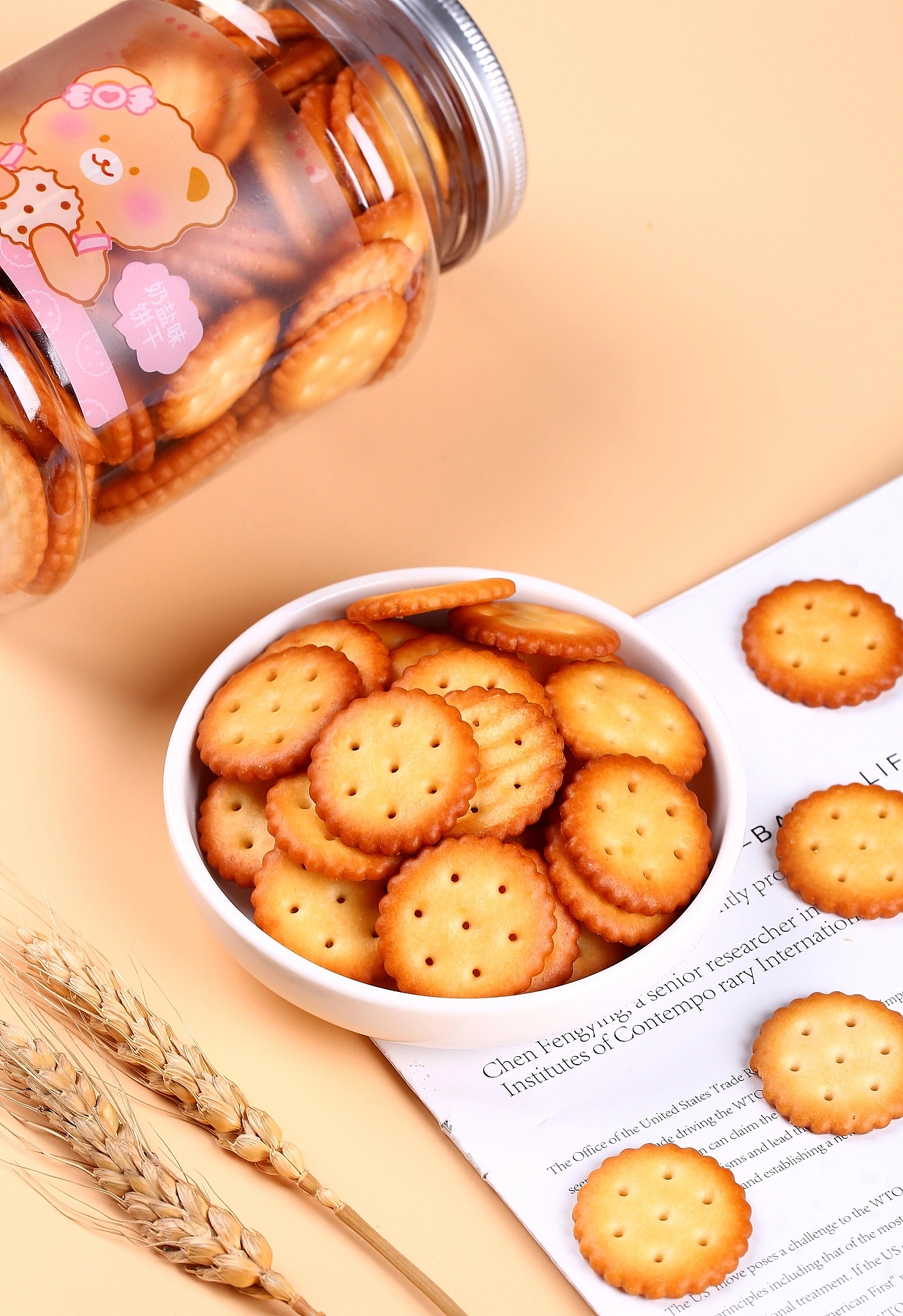 小熊饼干|电商设计|郑州图牛设计|商业摄影|产品拍摄