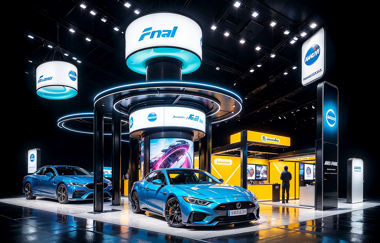 Stable Diffusion 输入咒语自动生成展台