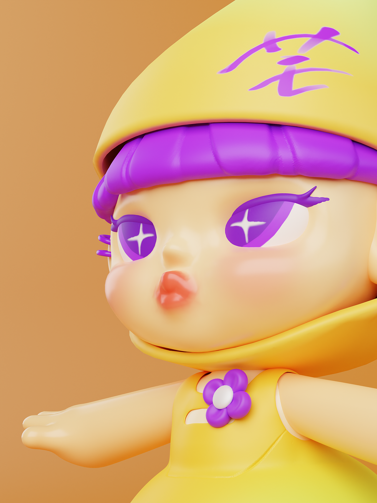 芒芒碌碌的——女流芒（圖ZMzQwOTA4MjI4） - IP形象 - 站酷設計師薄日原創(chuàng)素材 - 站酷ZCOOL