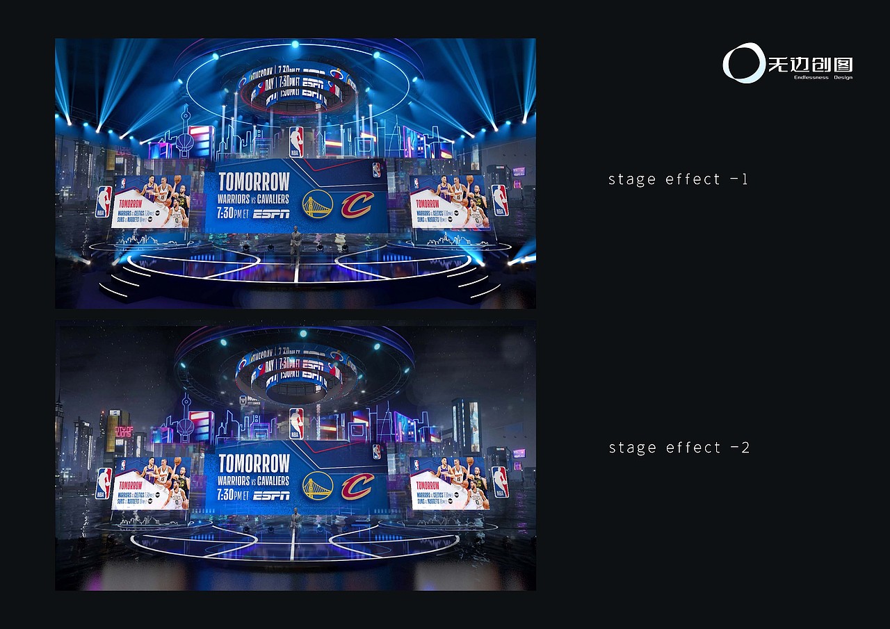 无边创图展位设计∞活动设计NBA Space总决赛夏日派对（图ZMzUzNTY3MzEy） - 舞台美术 - 站酷设计师ENDLESSDESIGN原创素材 - 站酷ZCOOL