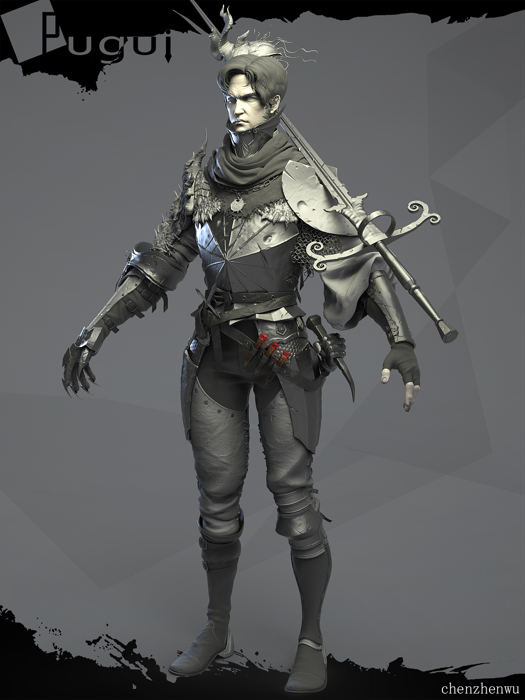 pugui游戏--角色精品班学员作品（图ZMzUxMzcwMDE2） - 人物/生物 - 站酷设计师pugui游戏原创素材 - 站酷ZCOOL