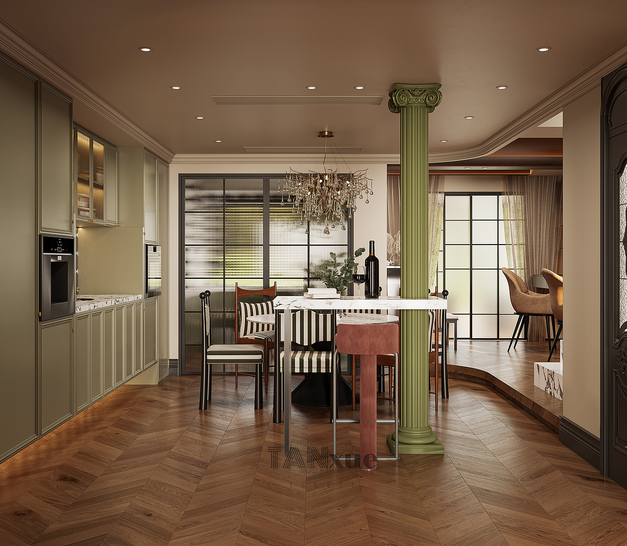 浪漫复古法式风