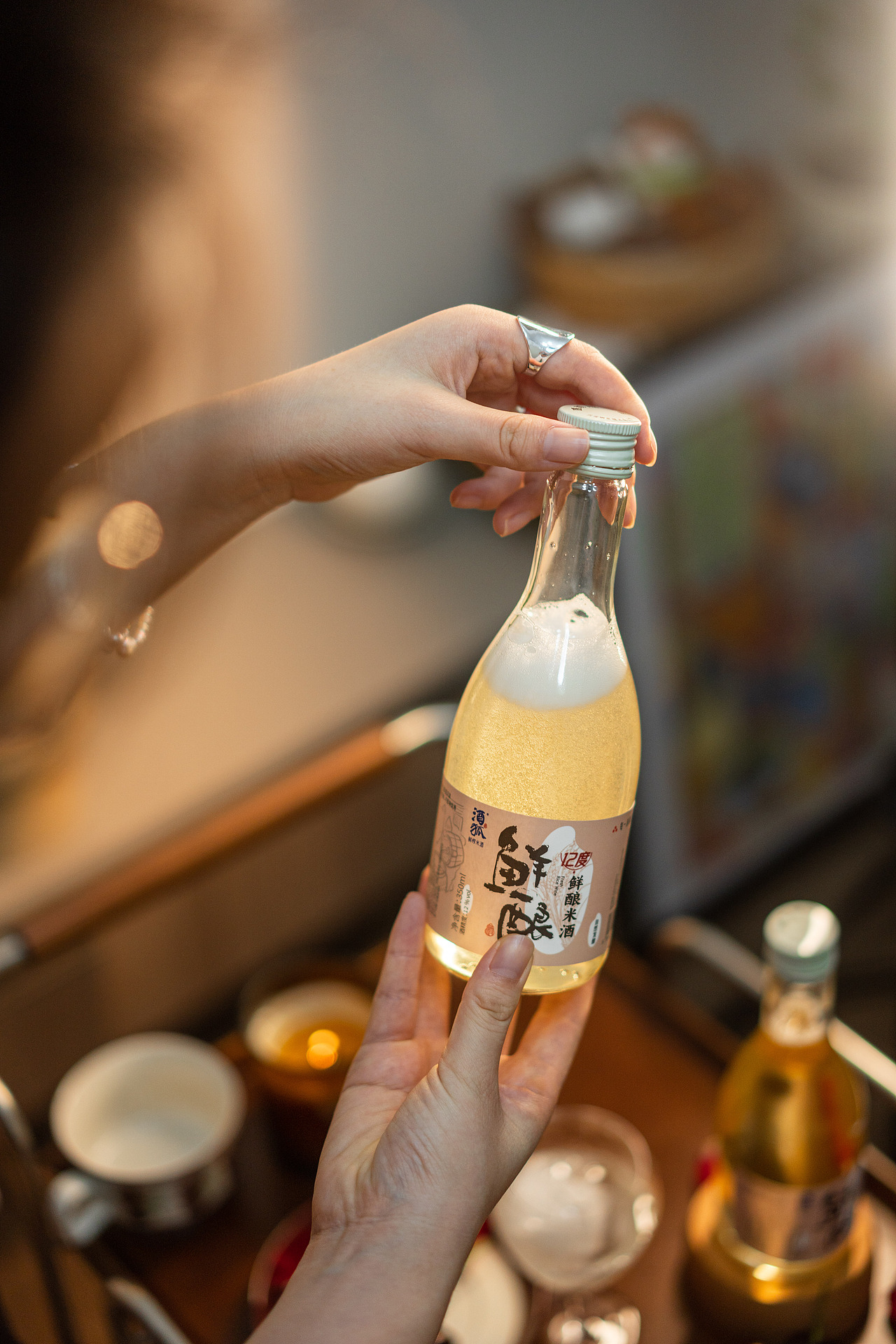 像香槟一样的米酒啊