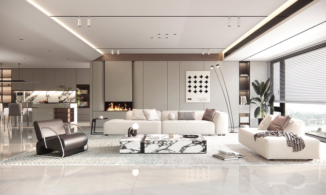 最近整理的一些家装案例效果图