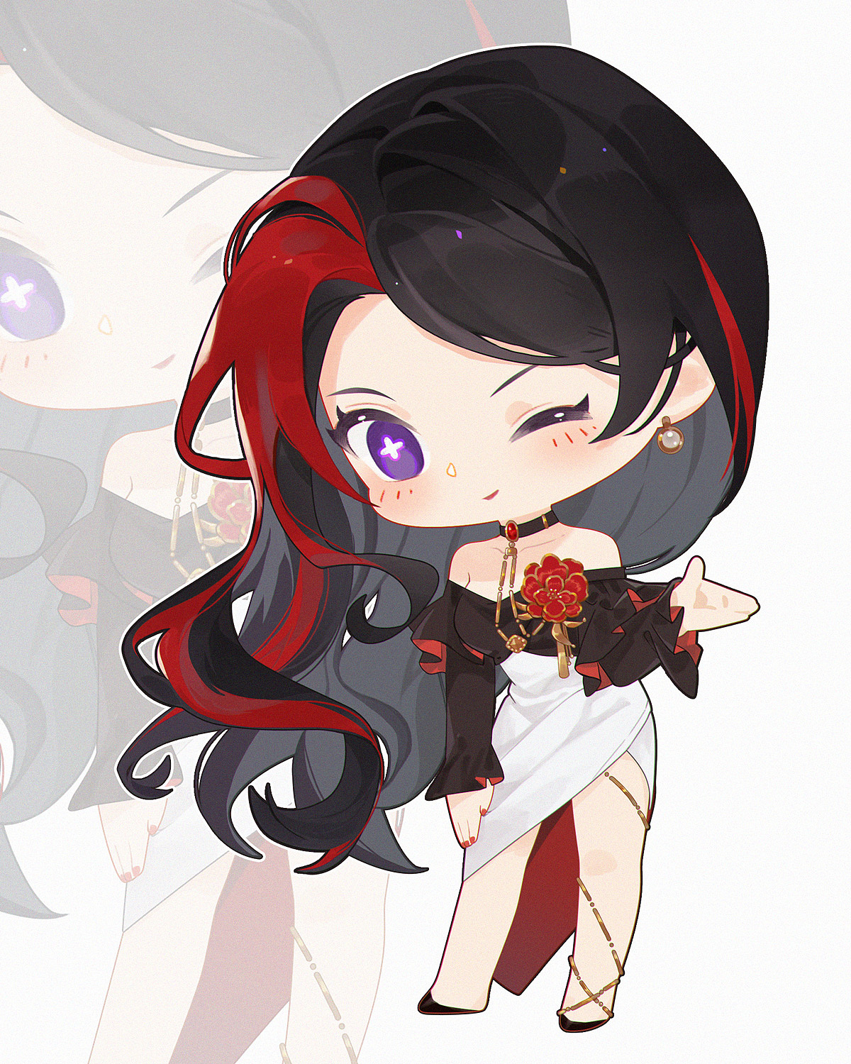 白荆回廊的几个Q版（图ZMzY3MDkyMjY0） - 商业插画 - 站酷设计师华哗画花桦儿原创素材 - 站酷ZCOOL