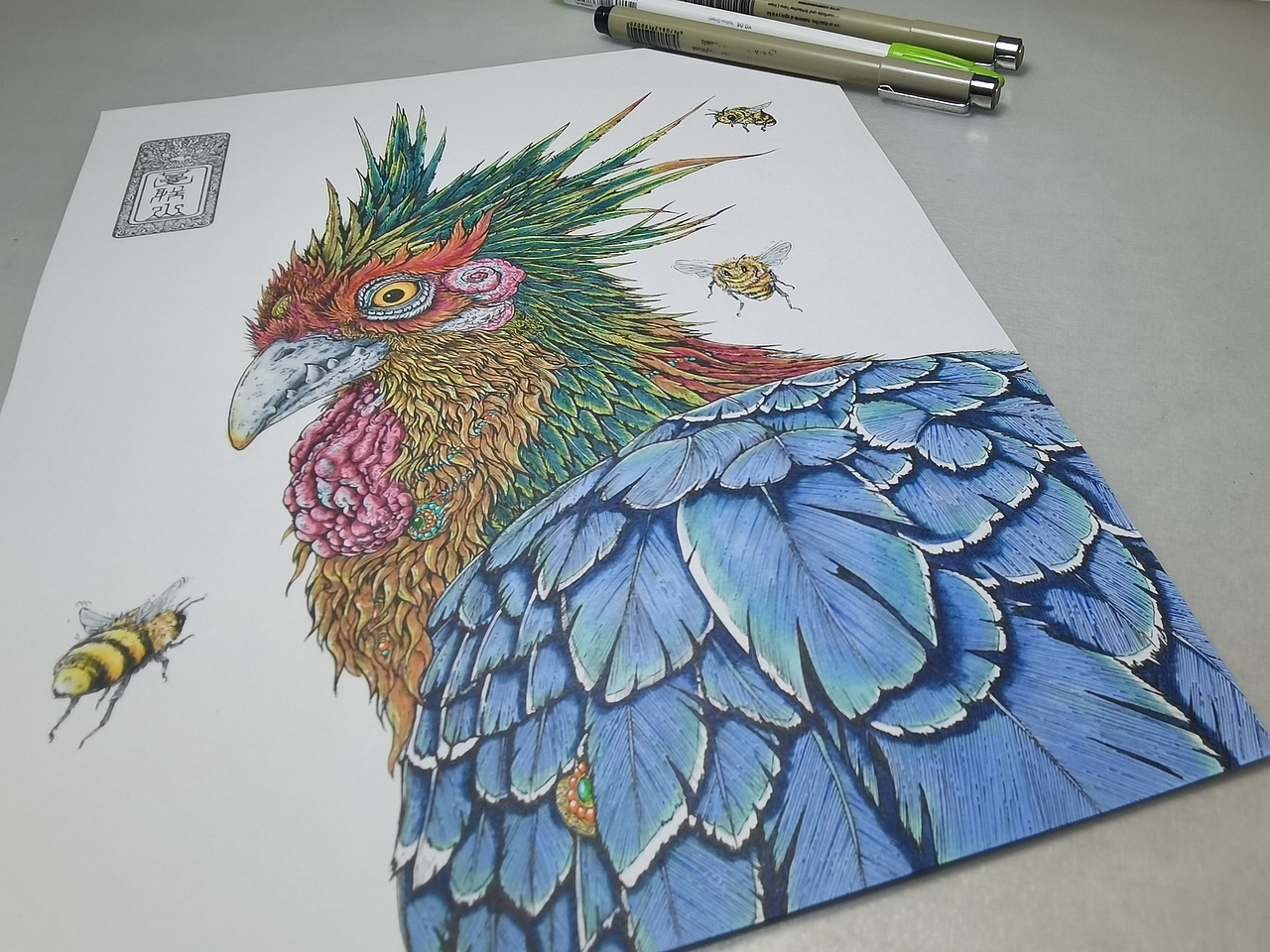 2024.05.15毣柞山海-北山经-蔓联山-䴔