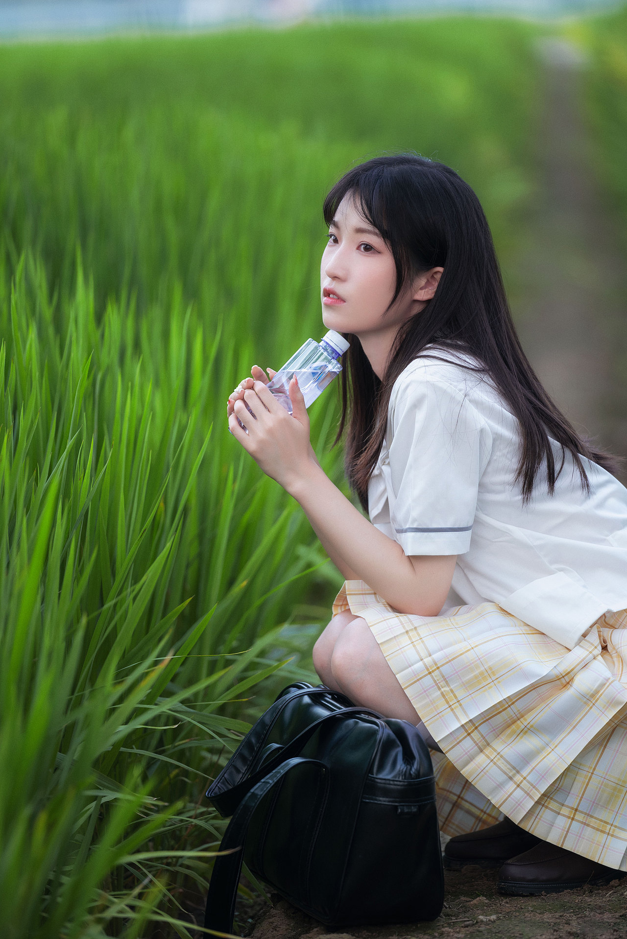 稻田里的夏天（图ZMzE1MTM5NjEy） - 人像摄影 - 站酷设计师糊涂仙人LEO原创素材 - 站酷ZCOOL