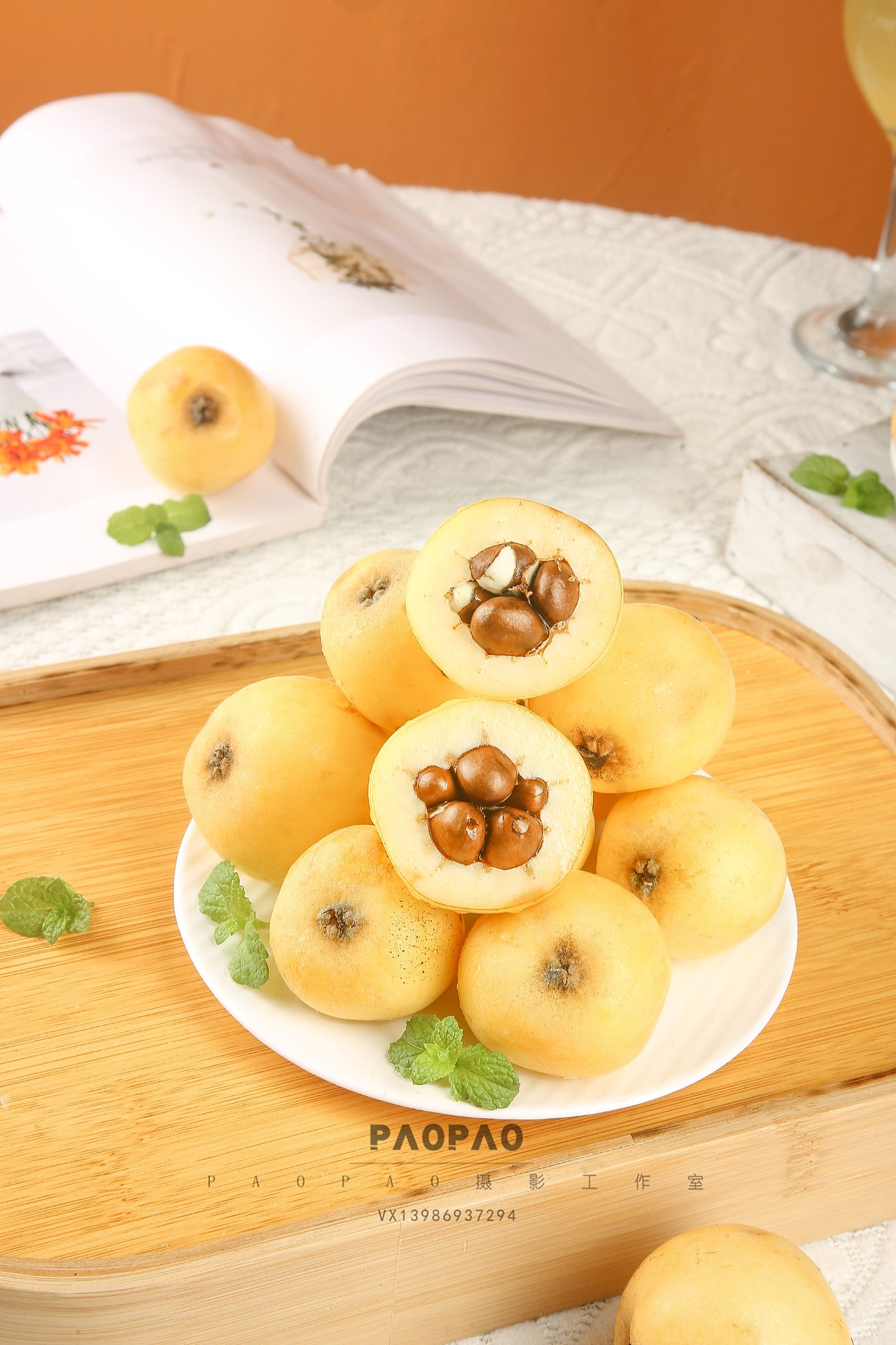 白玉枇杷图片素材分享