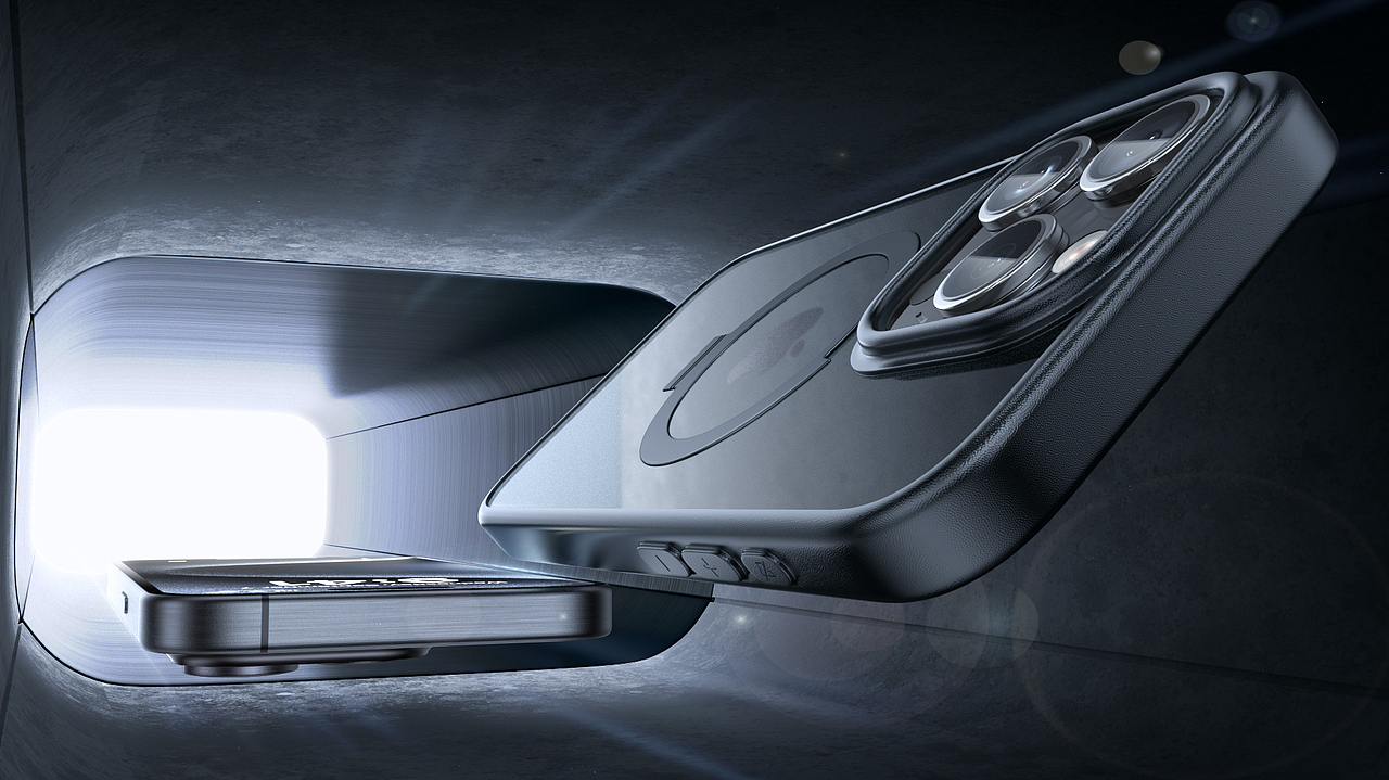 支点手机壳 小冰块充电器 三维渲染图 3D（图ZMzU3Nzg0MTQ0） - 产品 - 站酷设计师一顿三碗大米饭原创素材 - 站酷ZCOOL