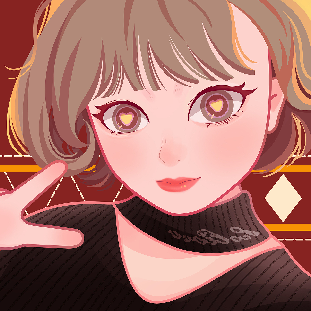 照片转卡通形象练习（图ZMzE5NjI0NDI0） - 创作习作 - 站酷设计师西西里昭xxz原创素材 - 站酷ZCOOL