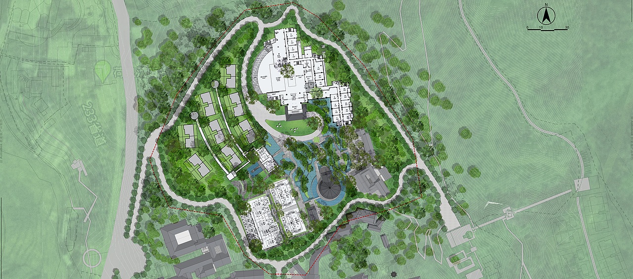 云南腾冲荷花温泉，文旅度假模块产品（图ZMzA5MTIzNzQw） - 景观设计 - 站酷设计师woohoop原创素材 - 站酷ZCOOL