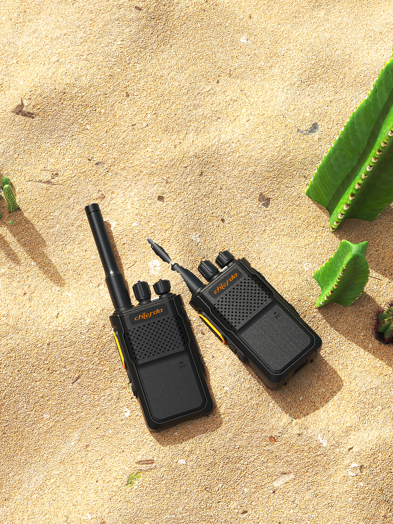 对讲机渲染 Keyshot