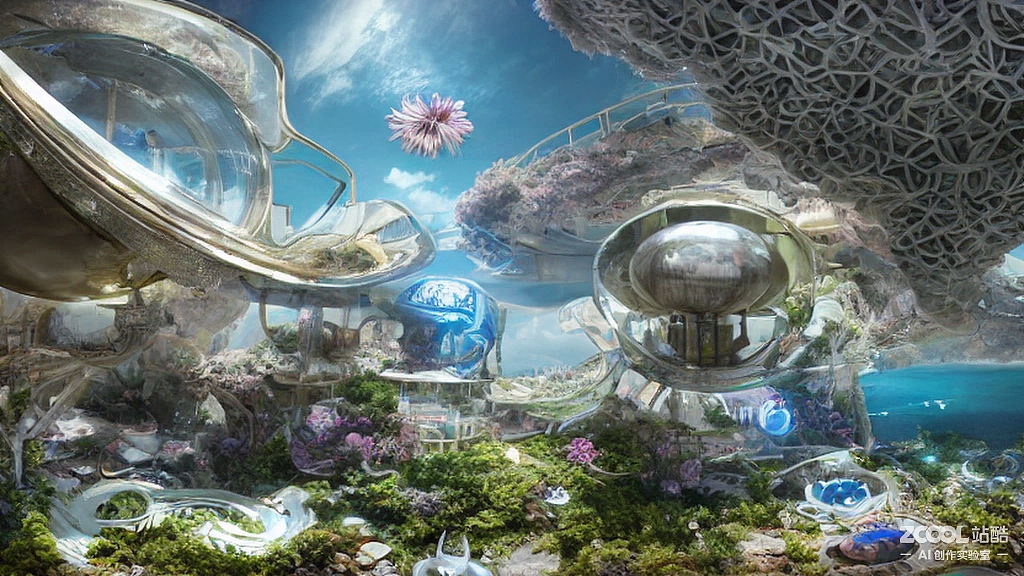 站酷ai【科技乌托邦】【精选版】