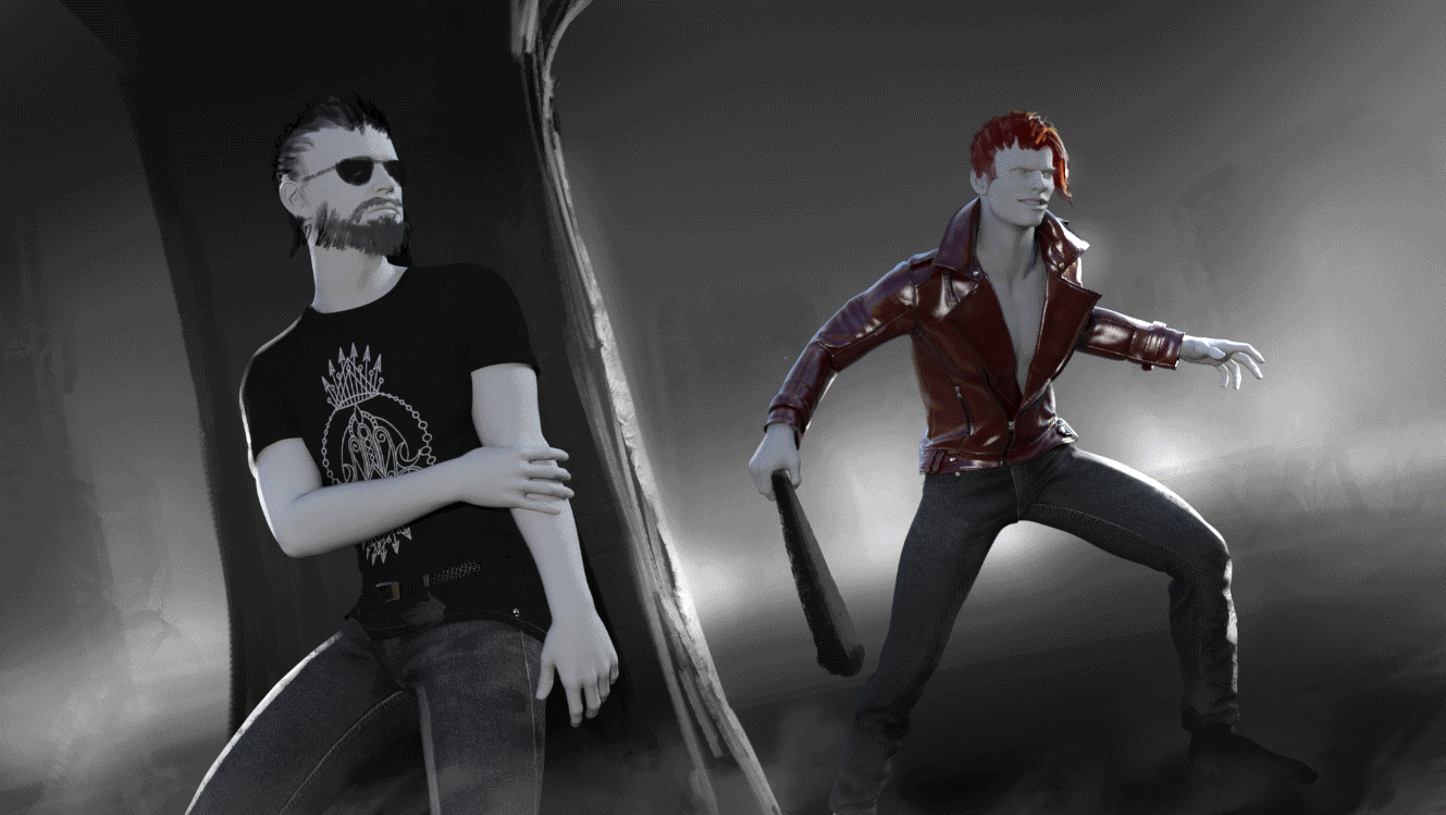 【黎明杀机】杰夫 骗术师皮肤kv_da仔-站酷zcool