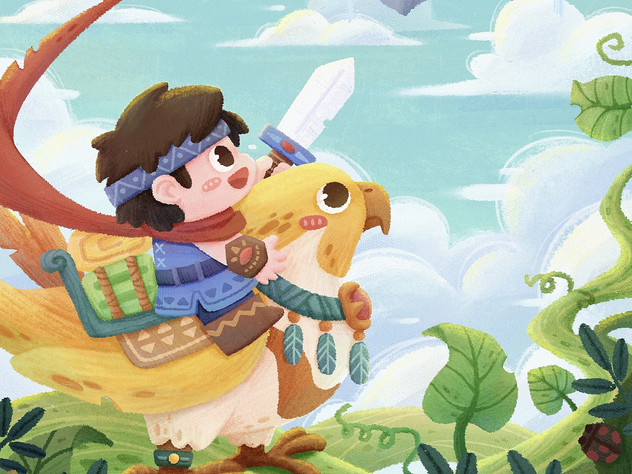 近期大场景合集 | 儿童插画（图ZMzI1NTIzMDUy） - 儿童插画 - 站酷设计师大龙_Dalong原创素材 - 站酷ZCOOL