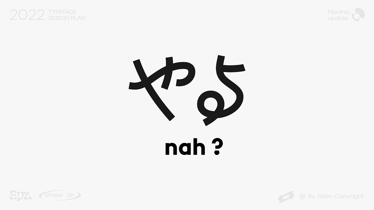 二〇二二字型设计计划第二期（图ZMjk3ODA1ODA0） - 字体/字形 - 站酷设计师Zivon_7原创素材 - 站酷ZCOOL