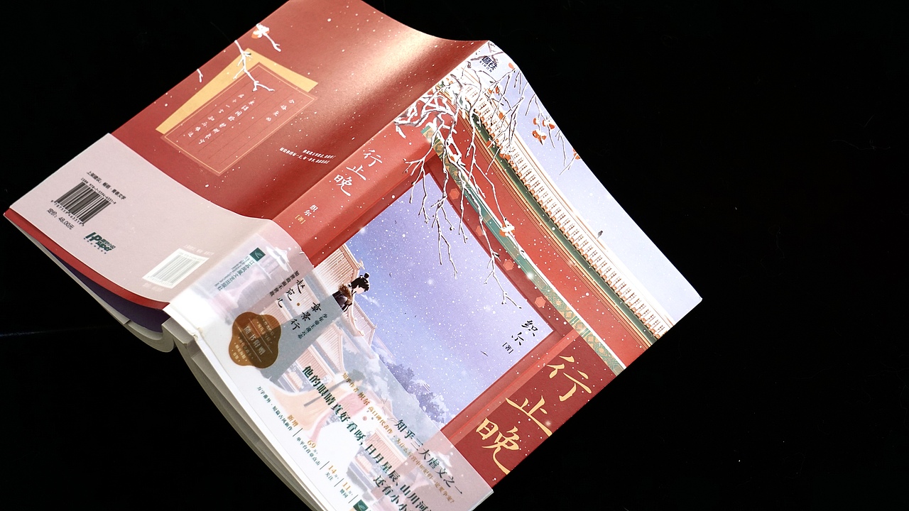 《行止晚》丨书籍装帧设计