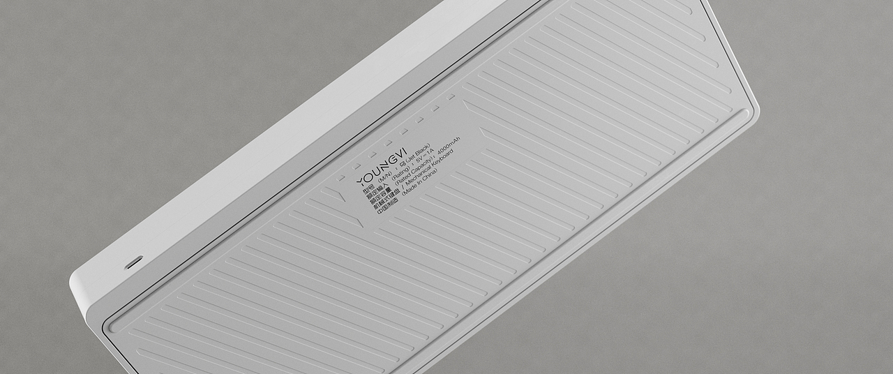 【Redshift-渲染】机械键盘套装渲染(白色)