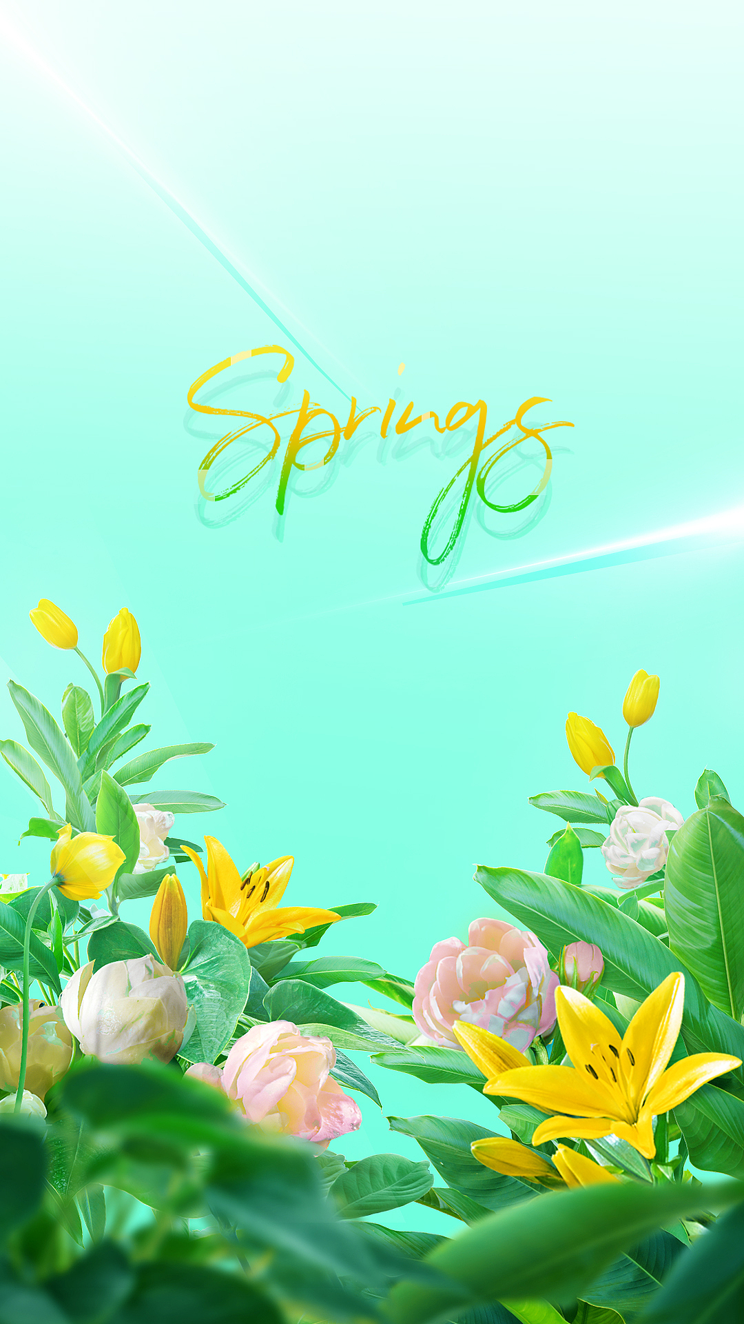 春天来了（图ZMzM2MTc1MTY4） - 海报 - 站酷设计师许惜木原创素材 - 站酷ZCOOL