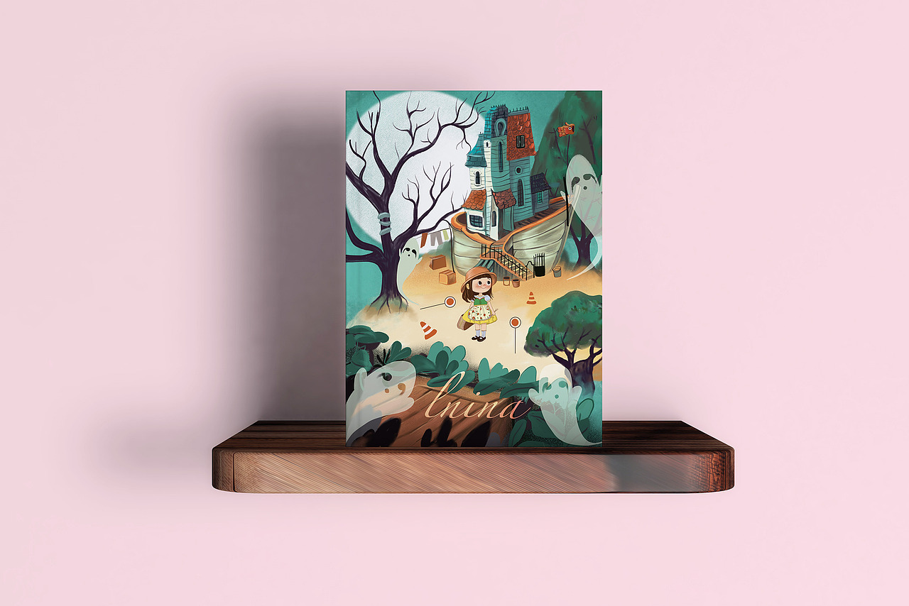 儿童插画封面案例（图ZMzAyMzkzODI0） - 绘本 - 站酷设计师ninaninababay原创素材 - 站酷ZCOOL