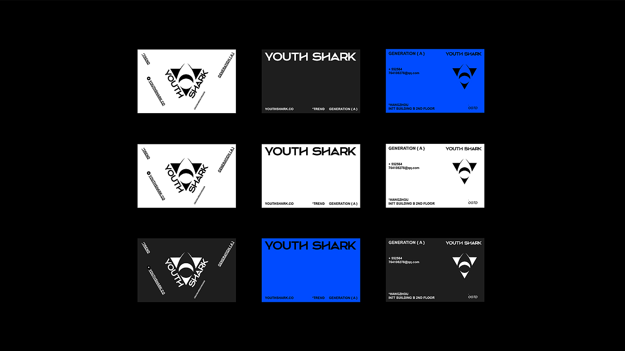 YOUTHSHARK 潮牌服饰品牌设计（图ZMjk4MTk1NjI4） - 品牌 - 站酷设计师真空vacuum_v原创素材 - 站酷ZCOOL