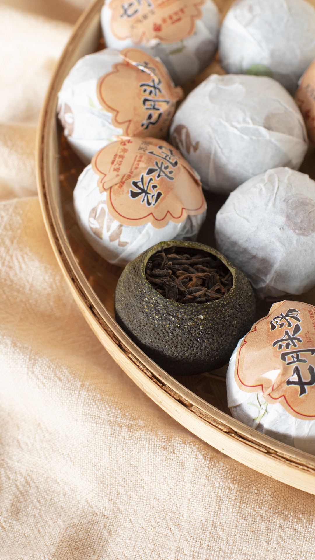 小青柑茶（七月头采）拍摄（图ZMzMzNjI3MzEy） - 产品摄影 - 站酷设计师明仔哥哥原创素材 - 站酷ZCOOL