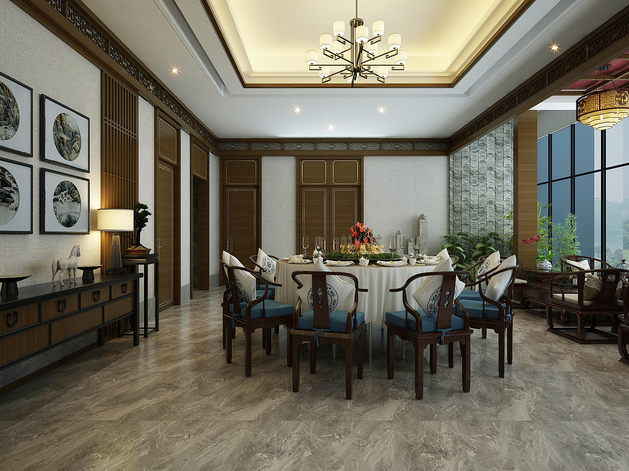 银川办公室装修设计效果图|银川装修公司