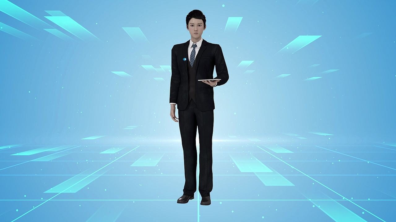 角色演讲视频素材制作