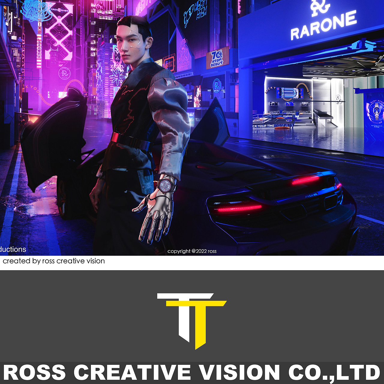 雷诺表 X 铁臂阿童木 & 联名款潮流腕表