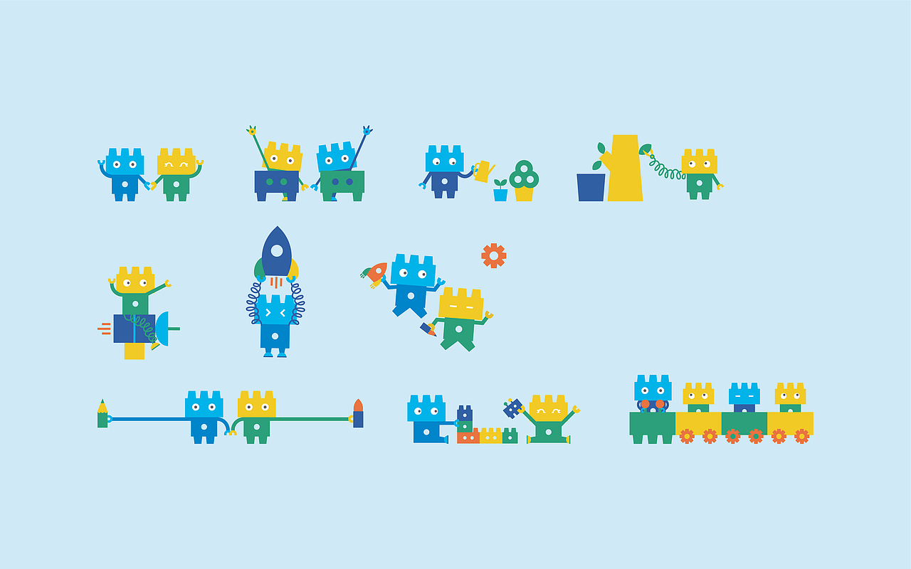 珠海市金湾区创业幼儿园品牌设计（图ZMzUwMzI2NjI4） - 品牌 - 站酷设计师老虎儿原创素材 - 站酷ZCOOL