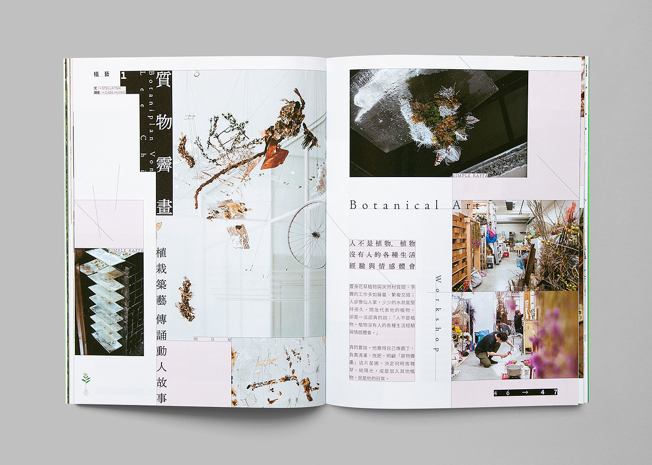 本事雜誌 第6期 - 植物生活（图ZMzE4NTYzODky） - 书籍/画册 - 站酷设计师洋葱設計原创素材 - 站酷ZCOOL