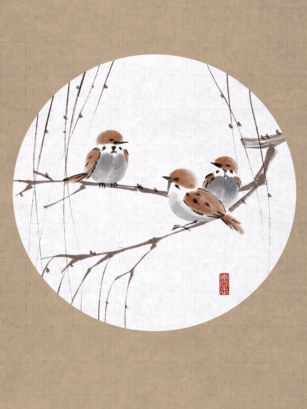 仿水墨（图ZMzUwMzc1NzAw） - 绘本 - 站酷设计师南瓜王插画原创素材 - 站酷ZCOOL