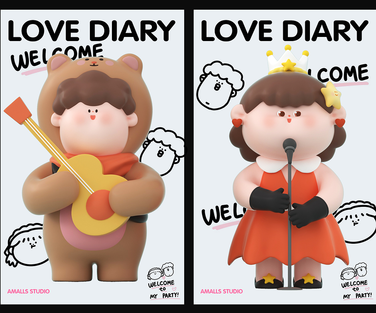 恋爱日记-阿玛莉莉丝潮玩