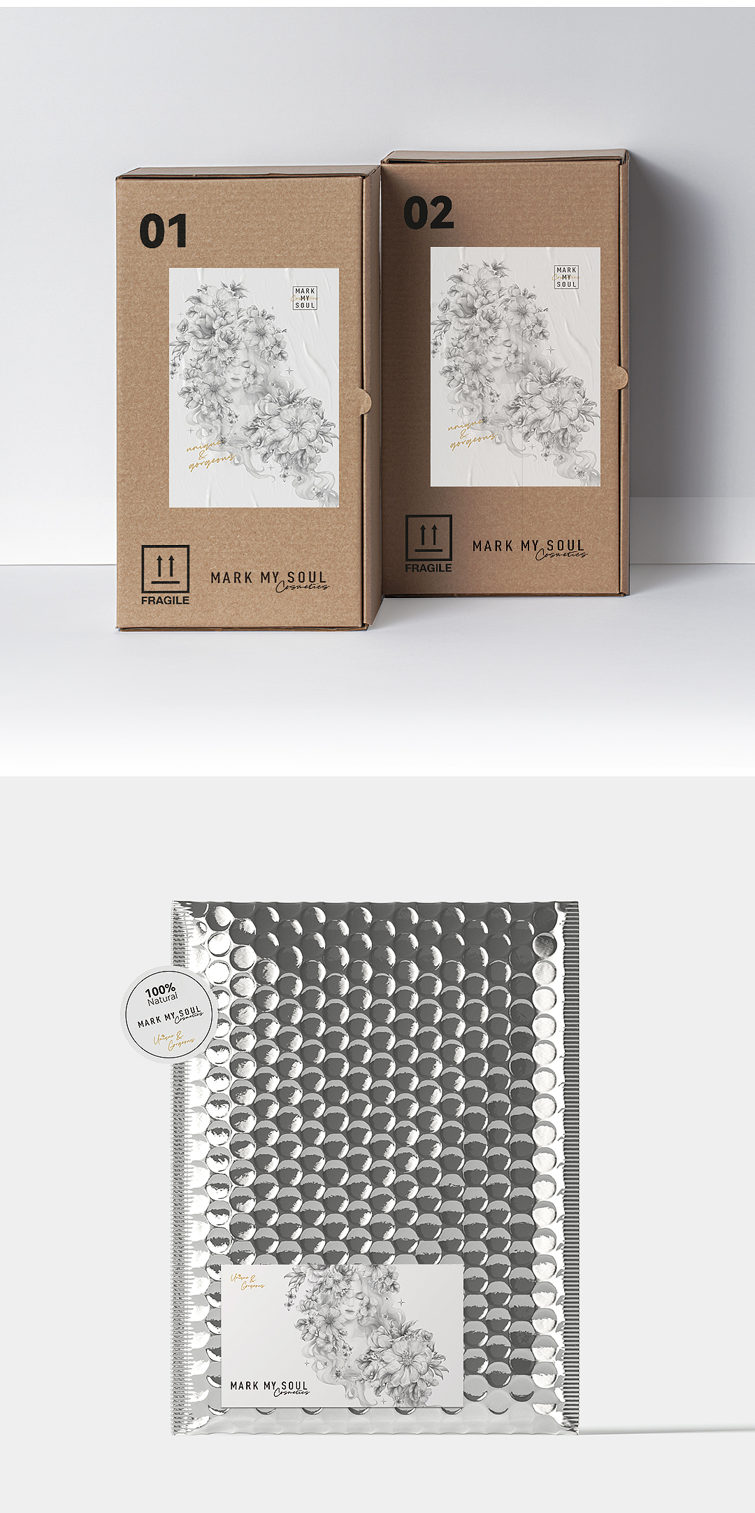 卸妝慕斯 I 卸妝產(chǎn)品包裝設(shè)計（圖ZMzI2OTQ2NTgw） - 包裝 - 站酷設(shè)計師瑞兮CRS原創(chuàng)素材 - 站酷ZCOOL