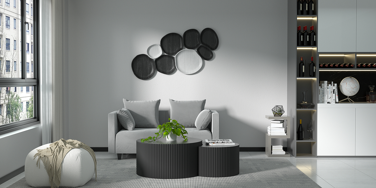 AMZ|室内沙发套凳（图ZMzQxNDg1Njg0） - 场景 - 站酷设计师小菊花样多原创素材 - 站酷ZCOOL