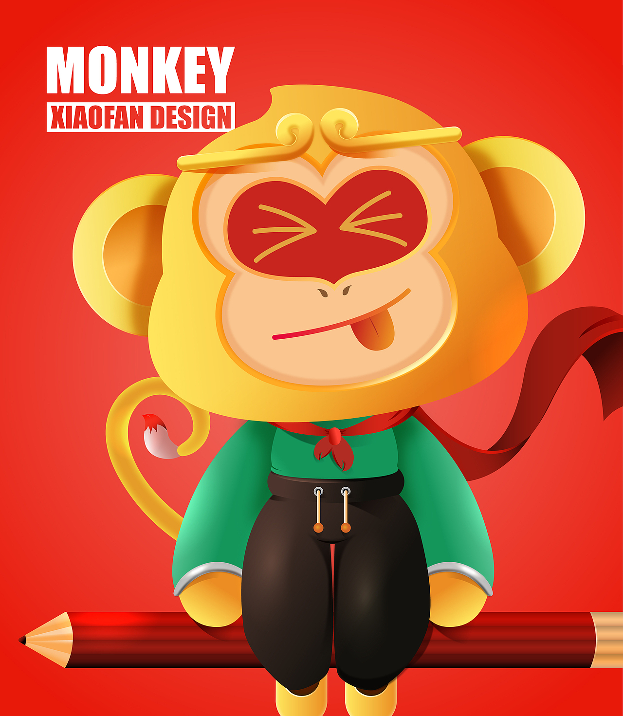 monkey的快乐生活（图ZMzQwMzIxMzYw） - IP形象 - 站酷设计师凡尘1原创素材 - 站酷ZCOOL