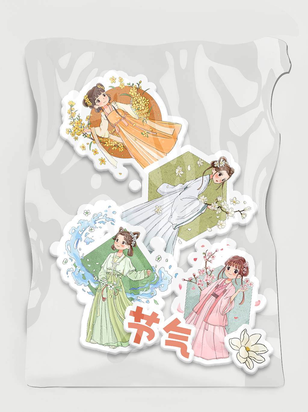 二十四节气-古风（图ZMzA5Nzk5MzIw） - 商业插画 - 站酷设计师世界啊小骗子原创素材 - 站酷ZCOOL