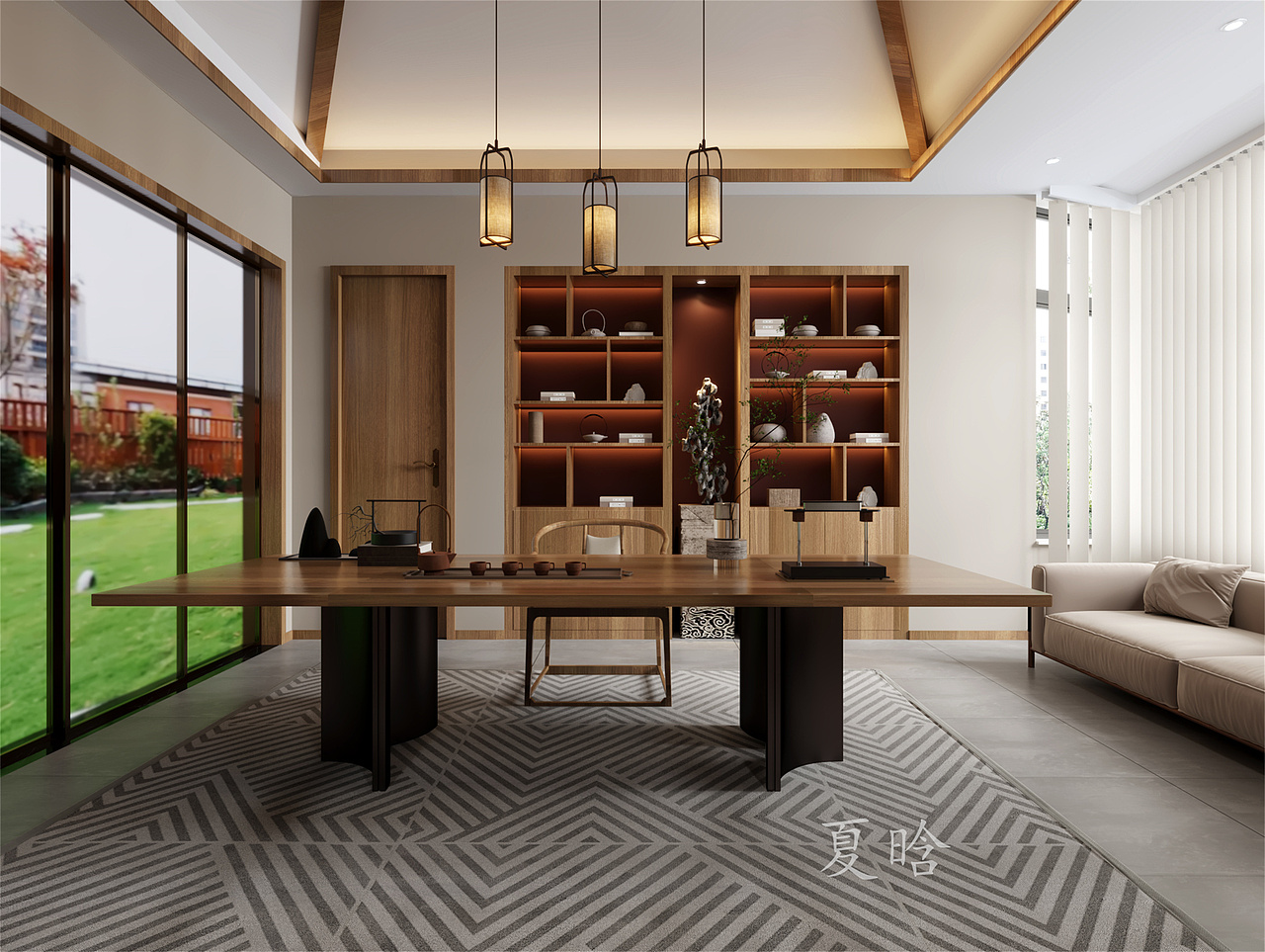 中式茶室装修设计