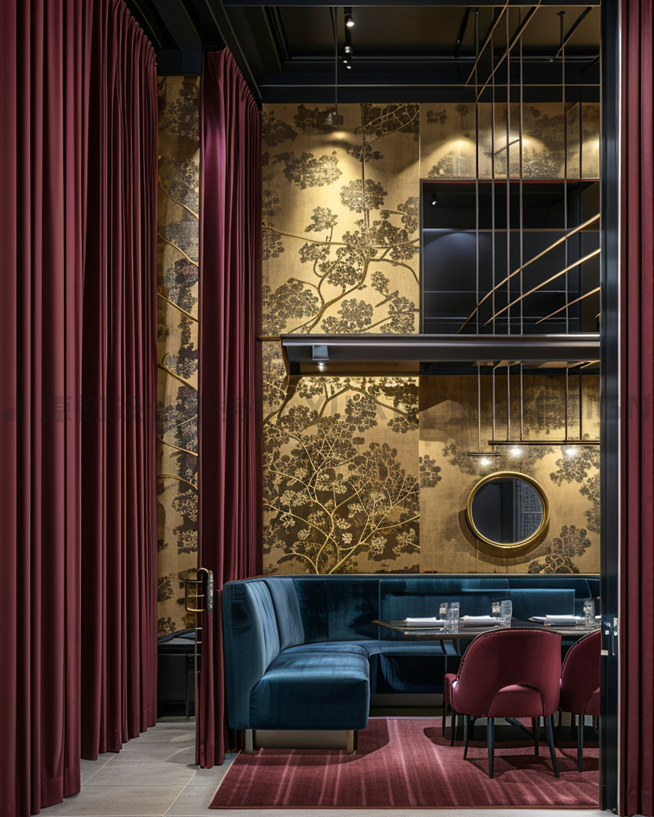 廈門 店面裝修室內(nèi)空間餐廳設(shè)計 繁花至真園類型餐飲（圖ZMzYwMzk5NzI0） - 酒店餐飲設(shè)計 - 站酷設(shè)計師葉文濤VictorYeh原創(chuàng)素材 - 站酷ZCOOL