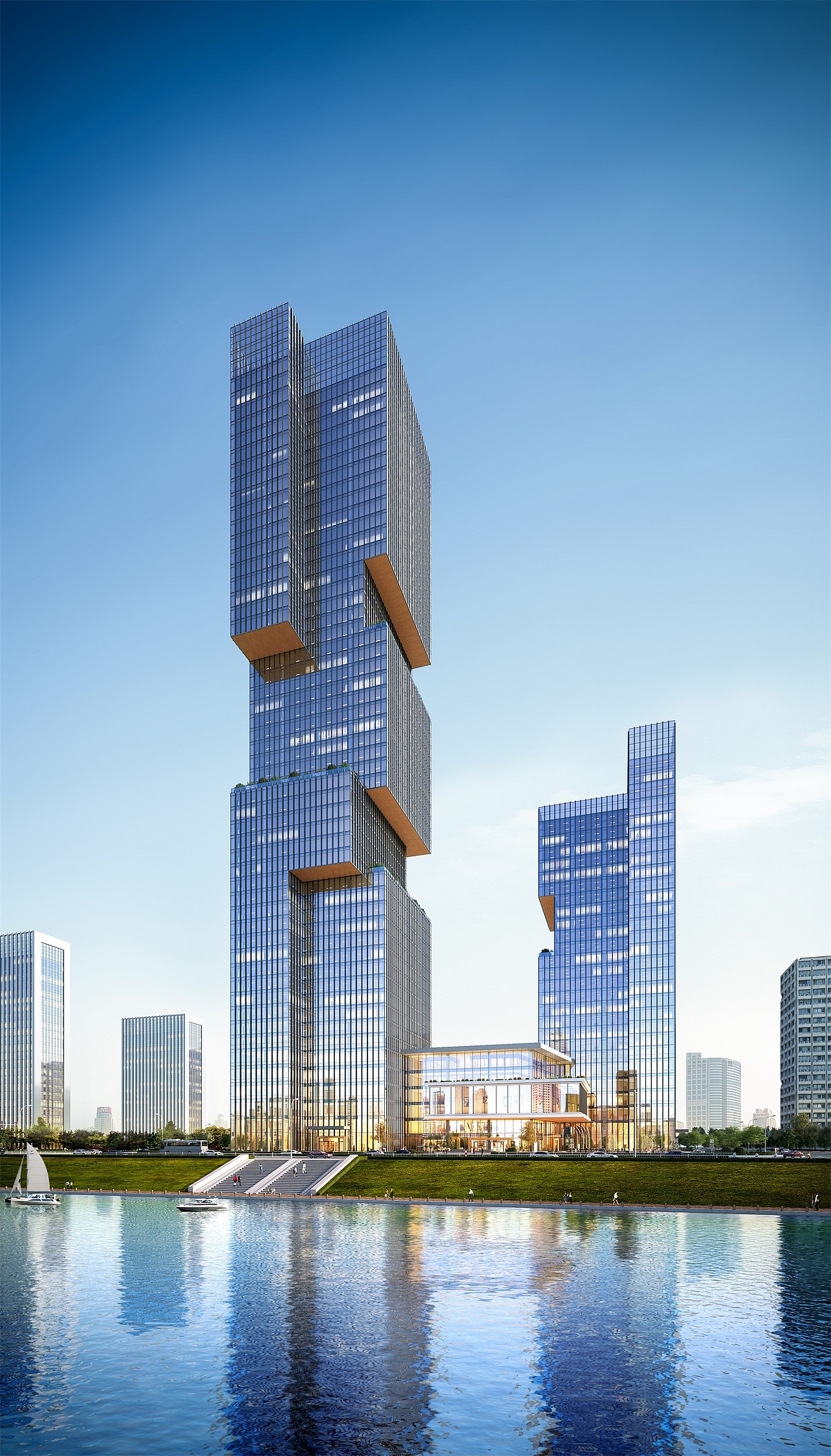 上海某高层建筑表现（图ZMzEwNDAyODk2） - 建筑/空间 - 站酷设计师一丨丿丶乛乚亅原创素材 - 站酷ZCOOL