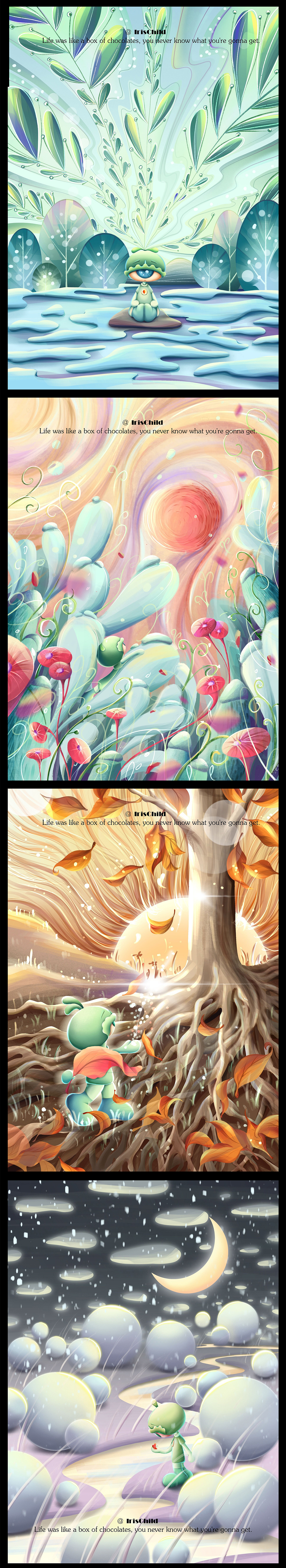 IrisChild-2022原创插画合集