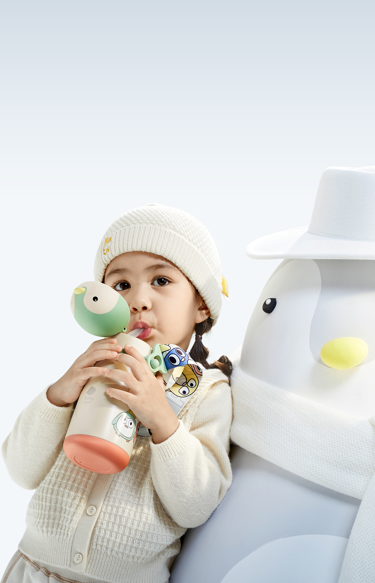 儿童保温杯拍摄