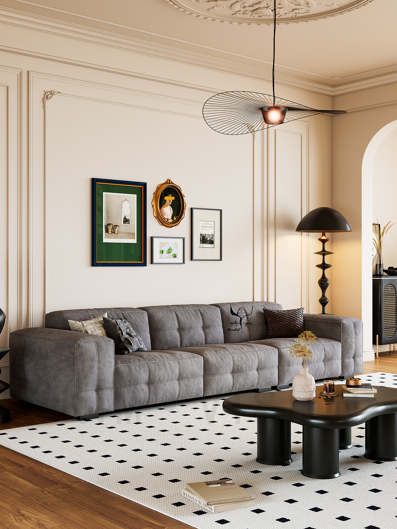 202305总结-复古，沙发（图ZMzQ2ODQ1NzUy） - 场景 - 站酷设计师氷奈冰丶瞬原创素材 - 站酷ZCOOL